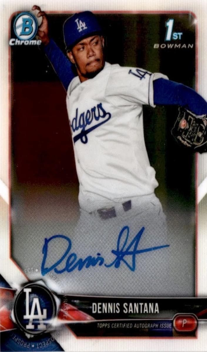 Dennis Santana 2018 bowman Bowman