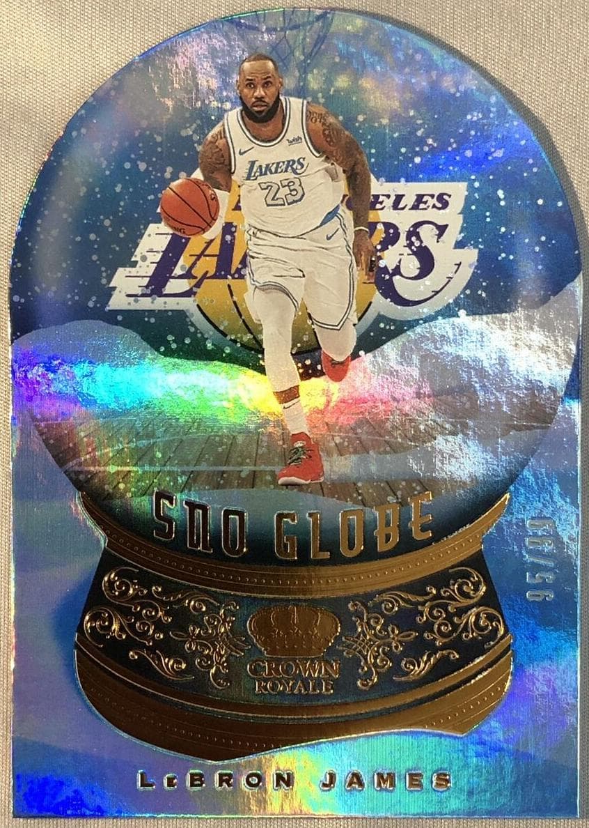LeBron James 2020 panini