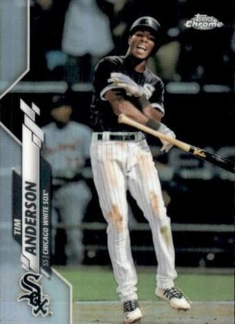 Tim Anderson 2020 topps Topps Chrome