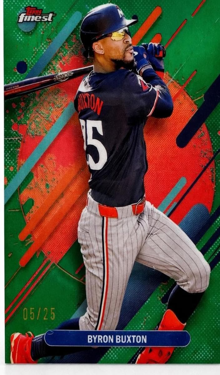 Byron Buxton 2025 topps Topps Finest