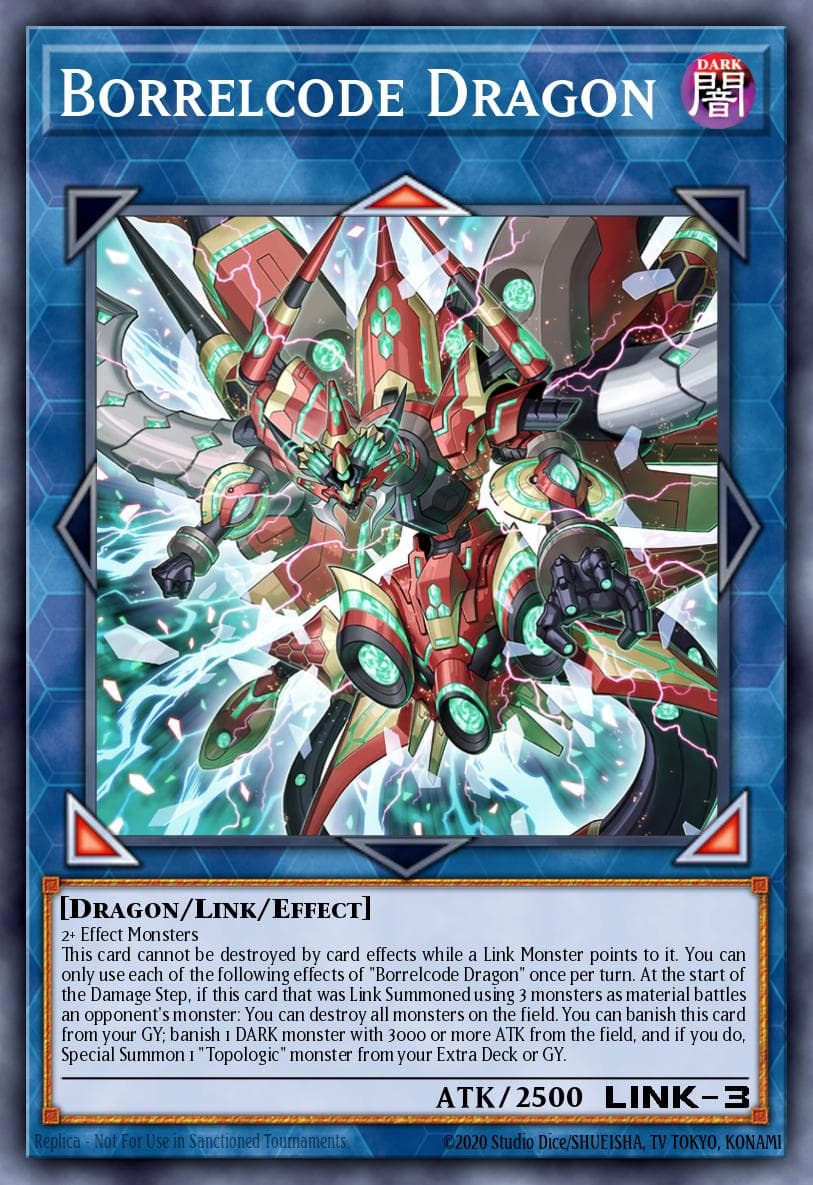 Borrelcode Dragon 2021 Yu-Gi-Oh! Japanese Burst of Destiny