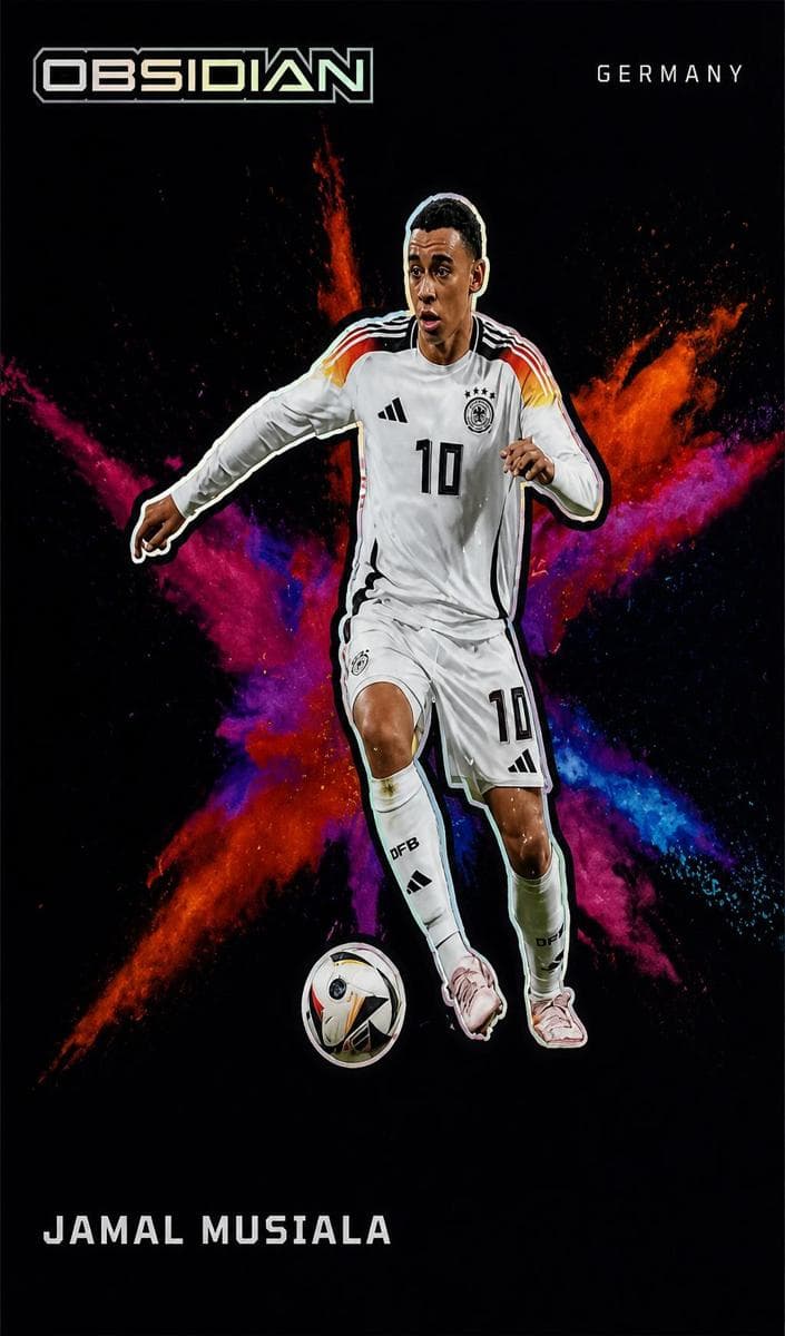 Jamal Musiala 2023 panini