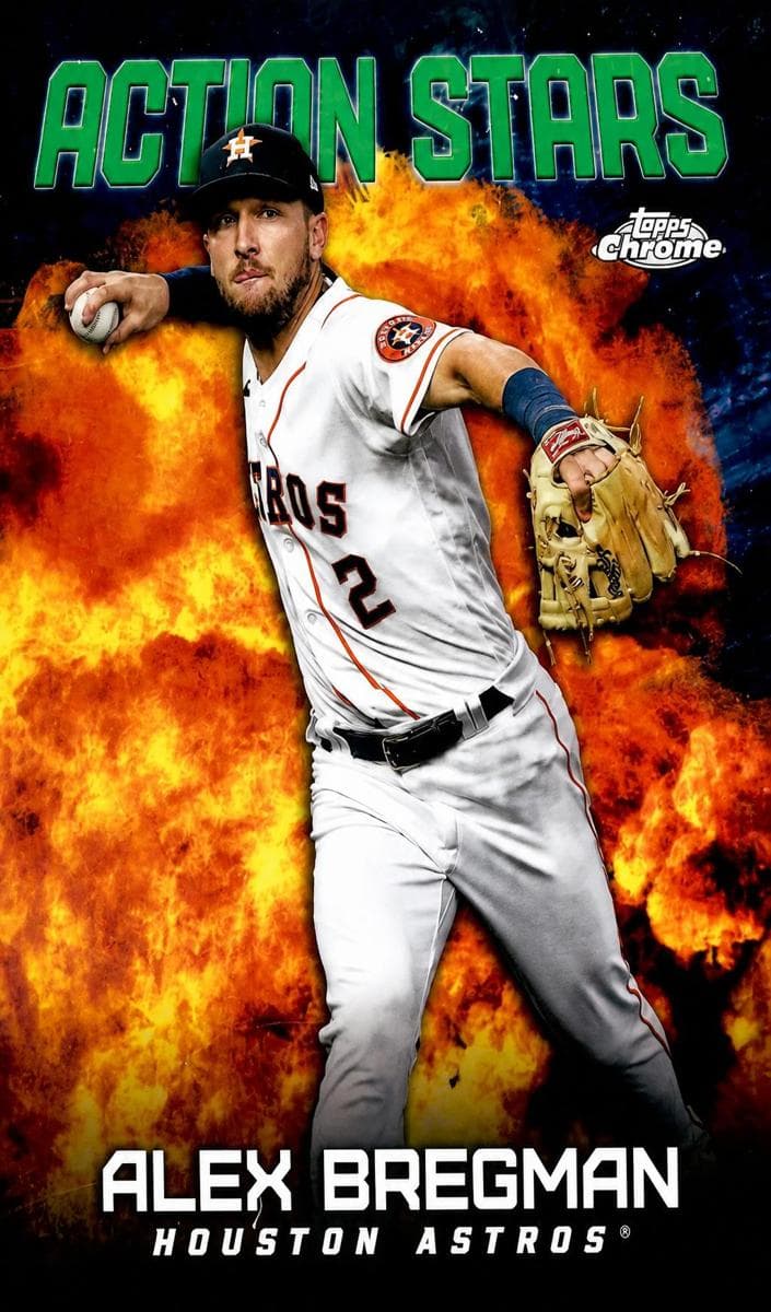 Alex Bregman 2023 topps Topps Chrome Update