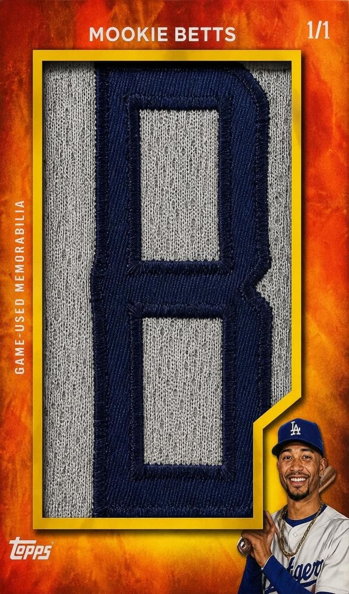 Mookie Betts 2024 topps Topps Update
