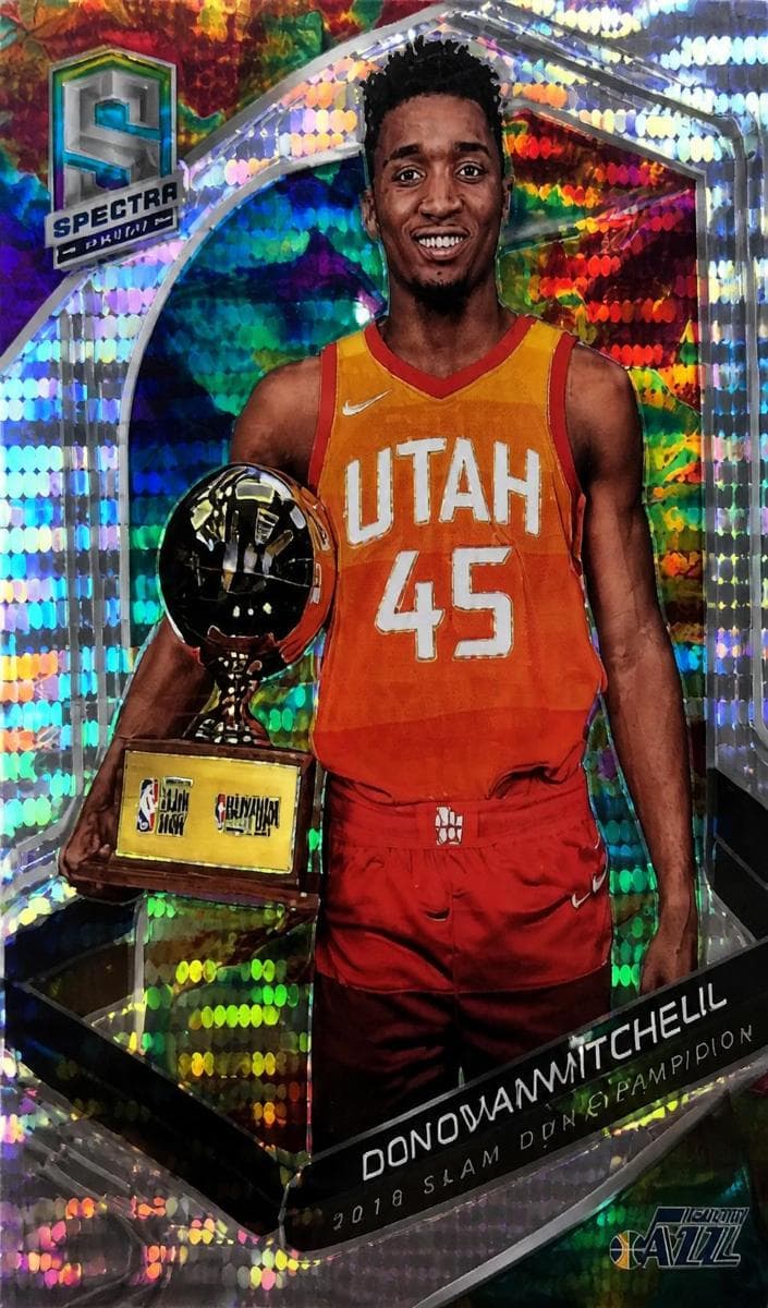 Donovan Mitchell 2019 panini Spectra Basketball Interstellar