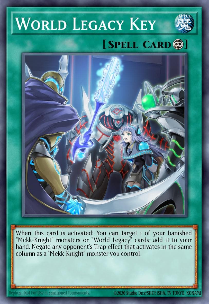 World Legacy Key 2018 Yu-Gi-Oh! Extreme Force