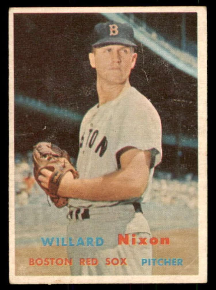 Willard Nixon 1957 topps Topps