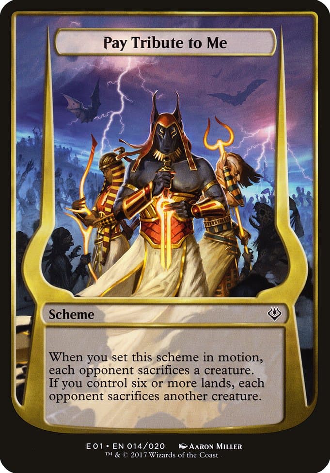 Pay Tribute to Me 2017 Magic: The Gathering