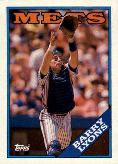 Barry Lyons 1988 topps Topps