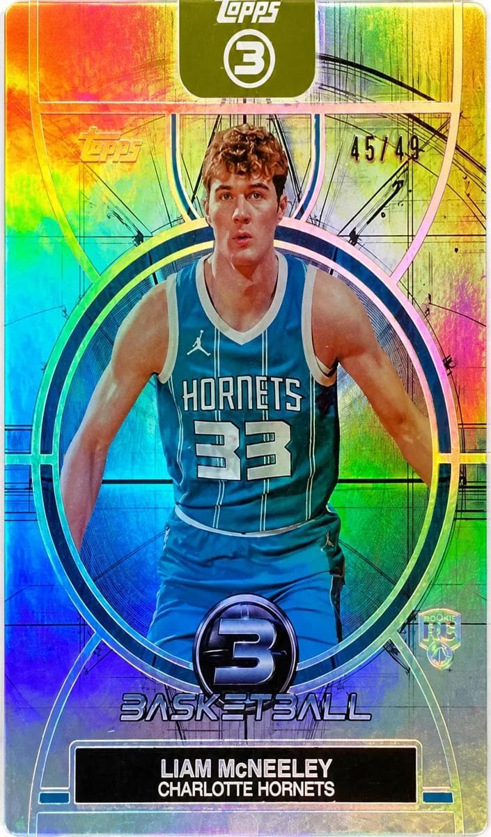 Liam McNeeley 2025 topps Topps 3