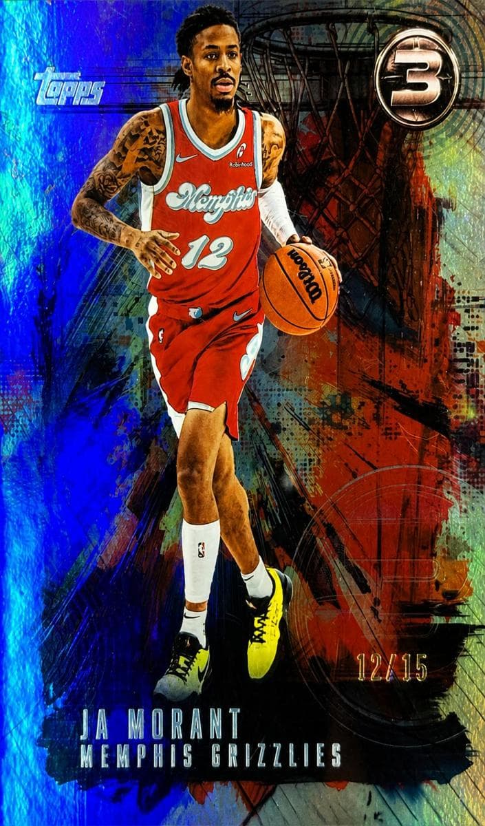 Ja Morant 2025 topps Topps 3