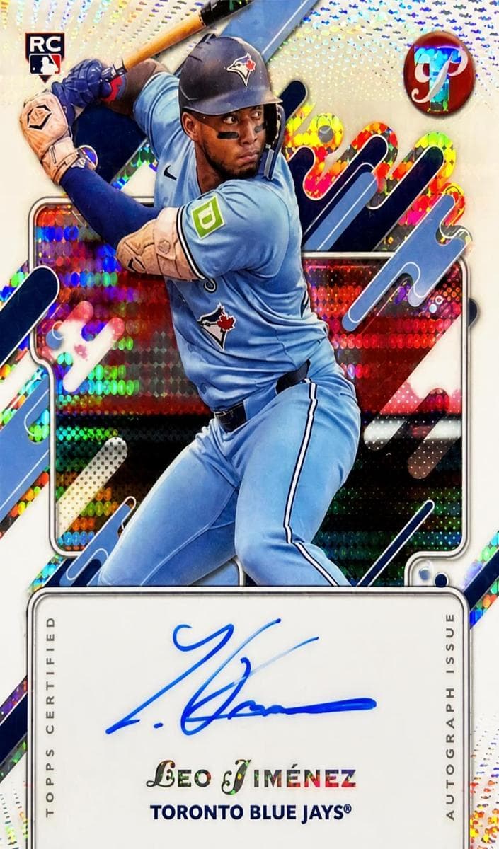 Leo Jiménez 2025 topps Topps Pristine