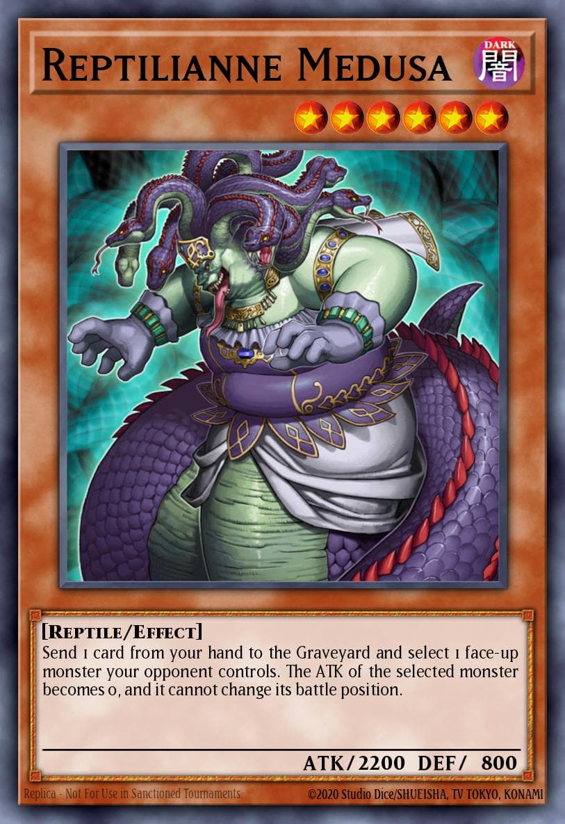Reptilianne Medusa #SOVR-EN021