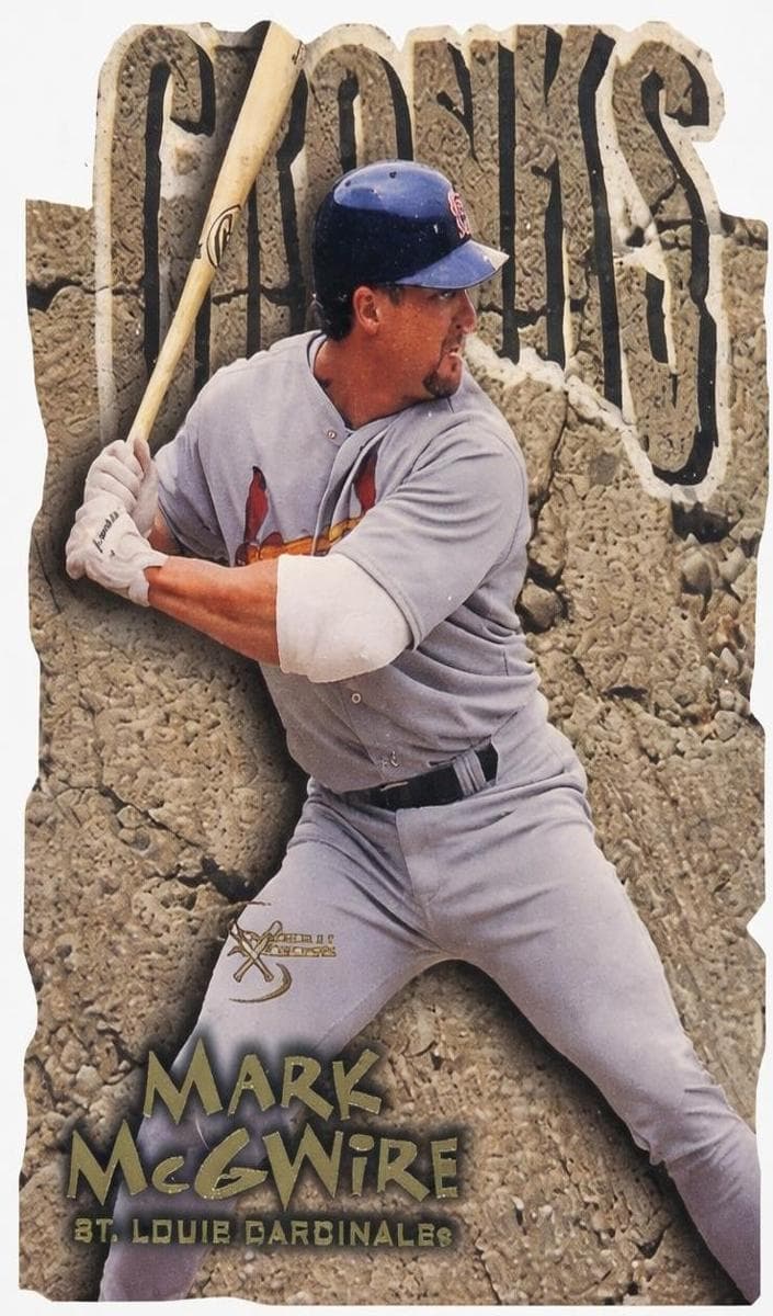 Mark McGwire 1998 skybox Dugout Axcess