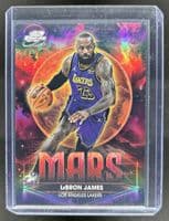 LeBron James 2025 topps Topps Cosmic Chrome