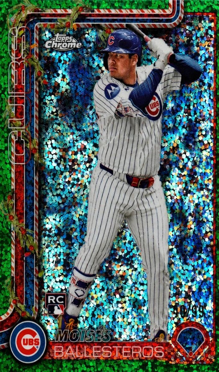 Moises Ballesteros 2025 topps Holiday