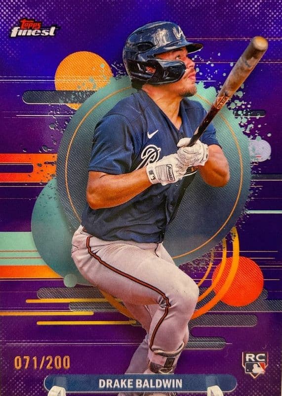 Drake Baldwin 2025 topps Topps Finest