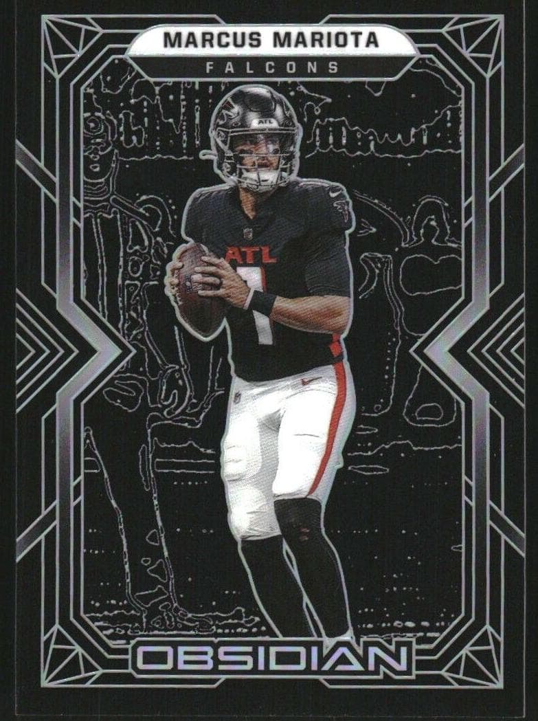 Marcus Mariota 2022 panini Panini Obsidian