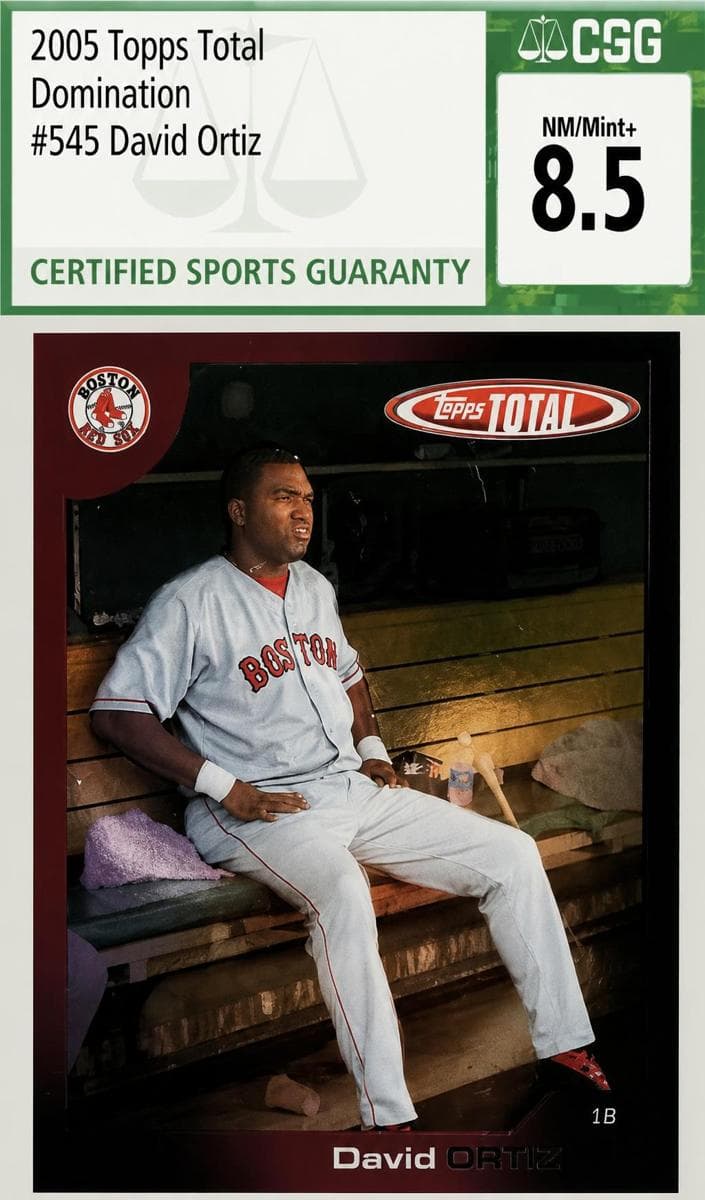 David Ortiz 2005 topps