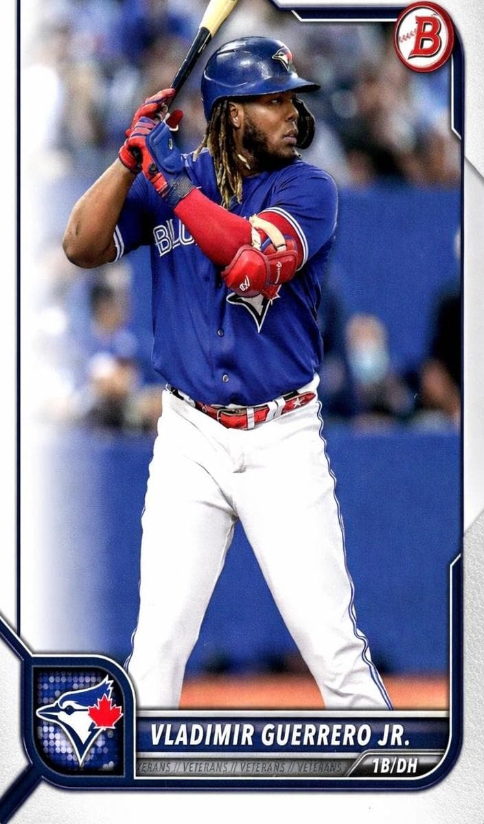 Vladimir Guerrero Jr. 2022 bowman Bowman