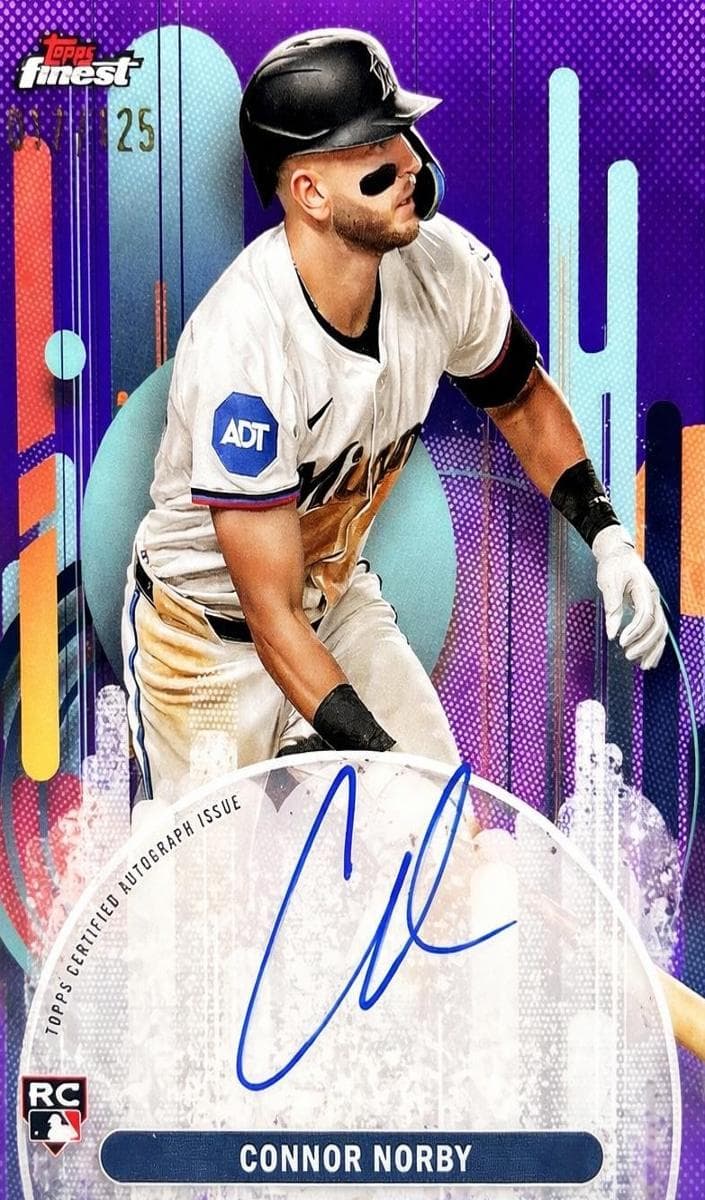 Connor Norby 2025 topps Topps Finest