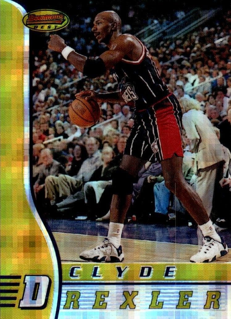 Clyde Drexler 1996 unknown Bowman's Best