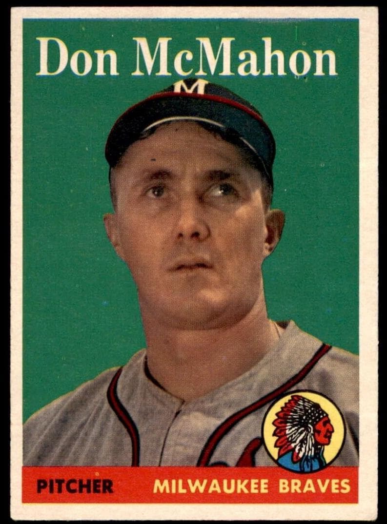 Don McMahon 1958 topps Topps