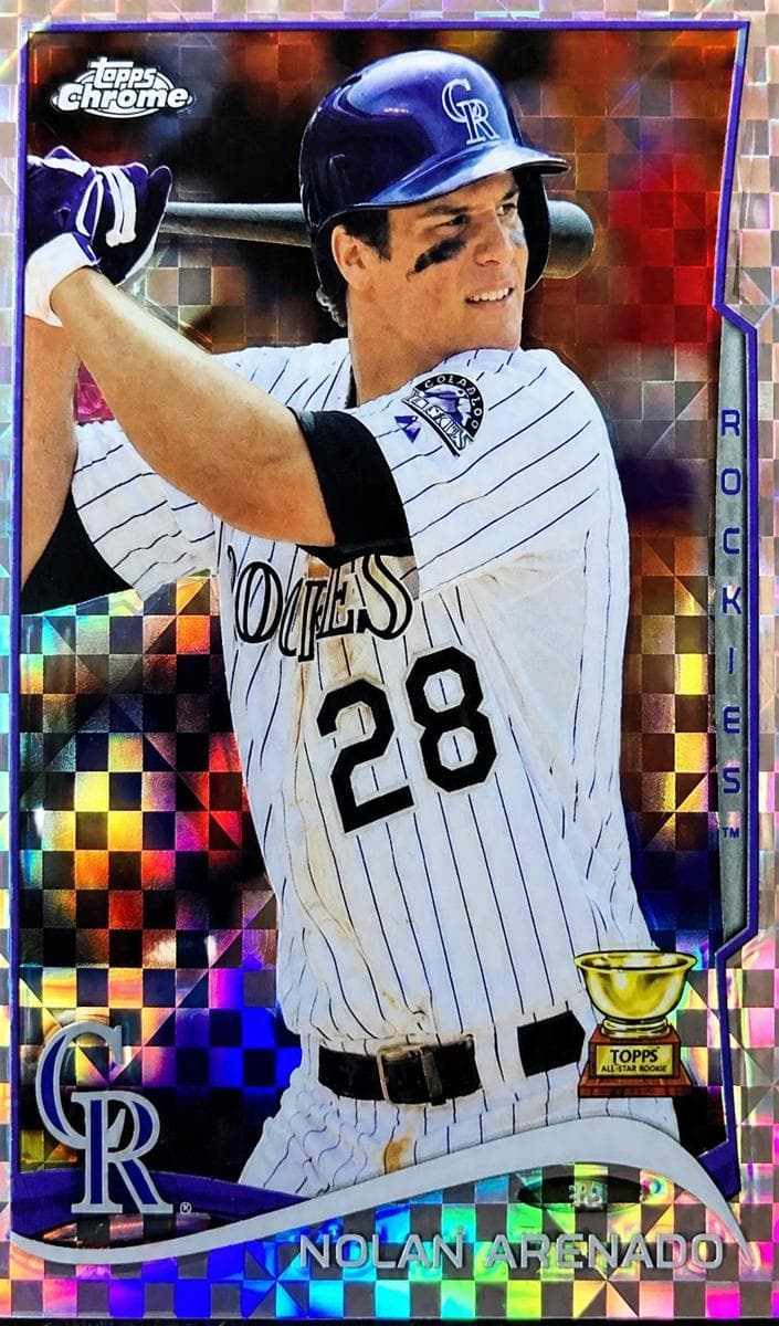 Nolan Arenado 2014 topps Topps Chrome