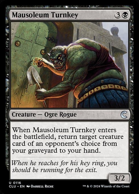 Mausoleum Turnkey 2024 Magic: The Gathering Ravnica Remastered