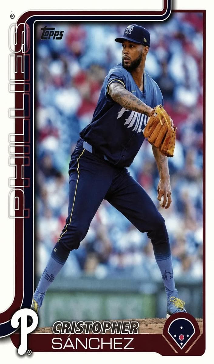 Cristopher Sánchez 2025 topps Topps