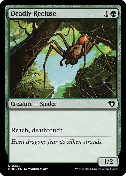 Deadly Recluse 2022 Magic: The Gathering Double Masters 2022