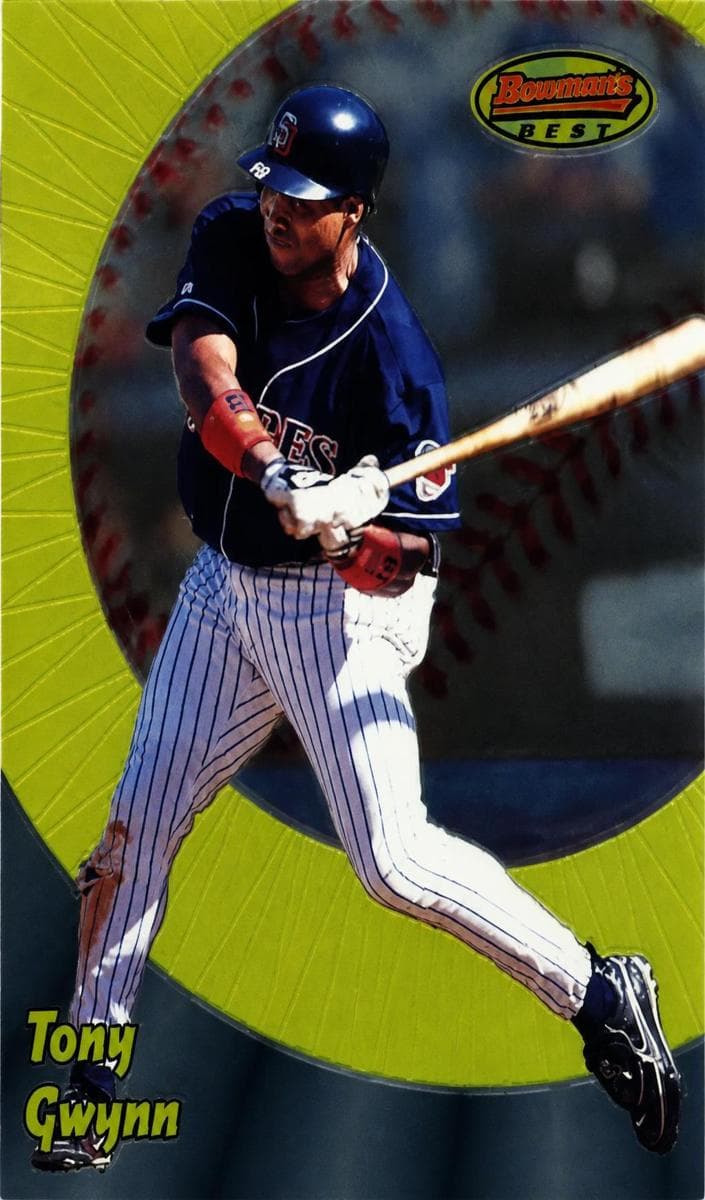 Tony Gwynn 1998 bowman Bowman's Best