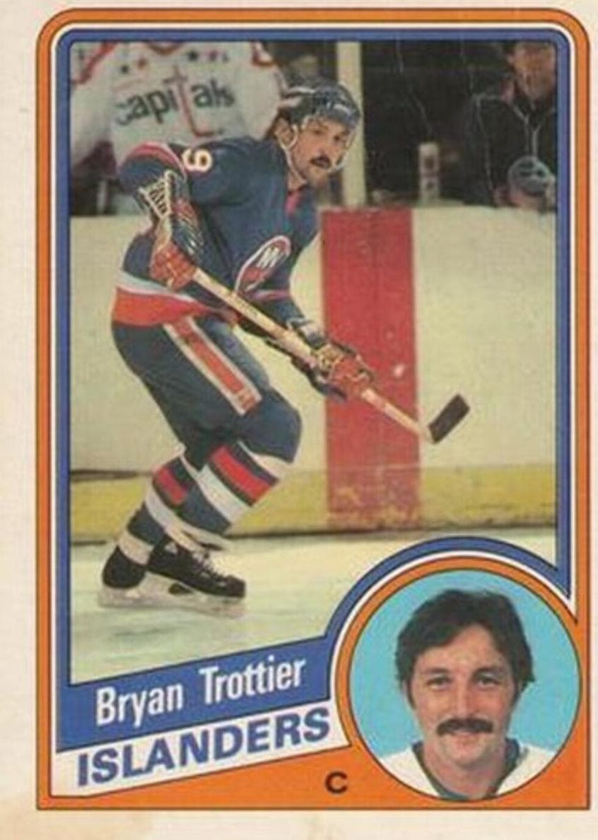 Bryan Trottier 1984 topps O-Pee-Chee
