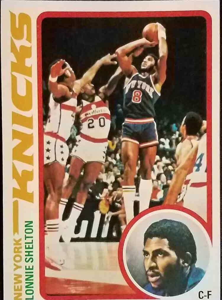 Lonnie Shelton 1978 topps Topps