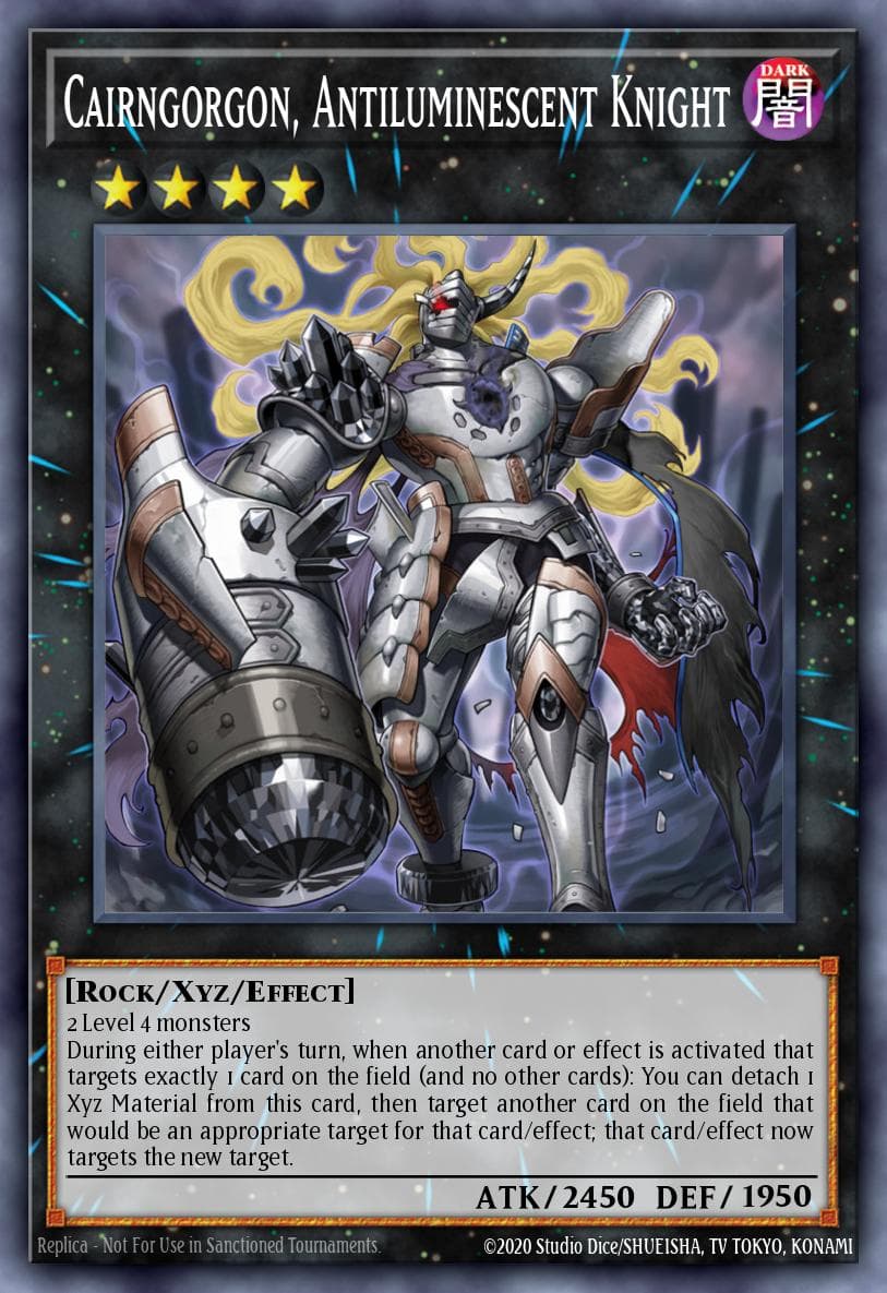 Cairngorgon, Antiluminescent Knight 2016 Yu-Gi-Oh!