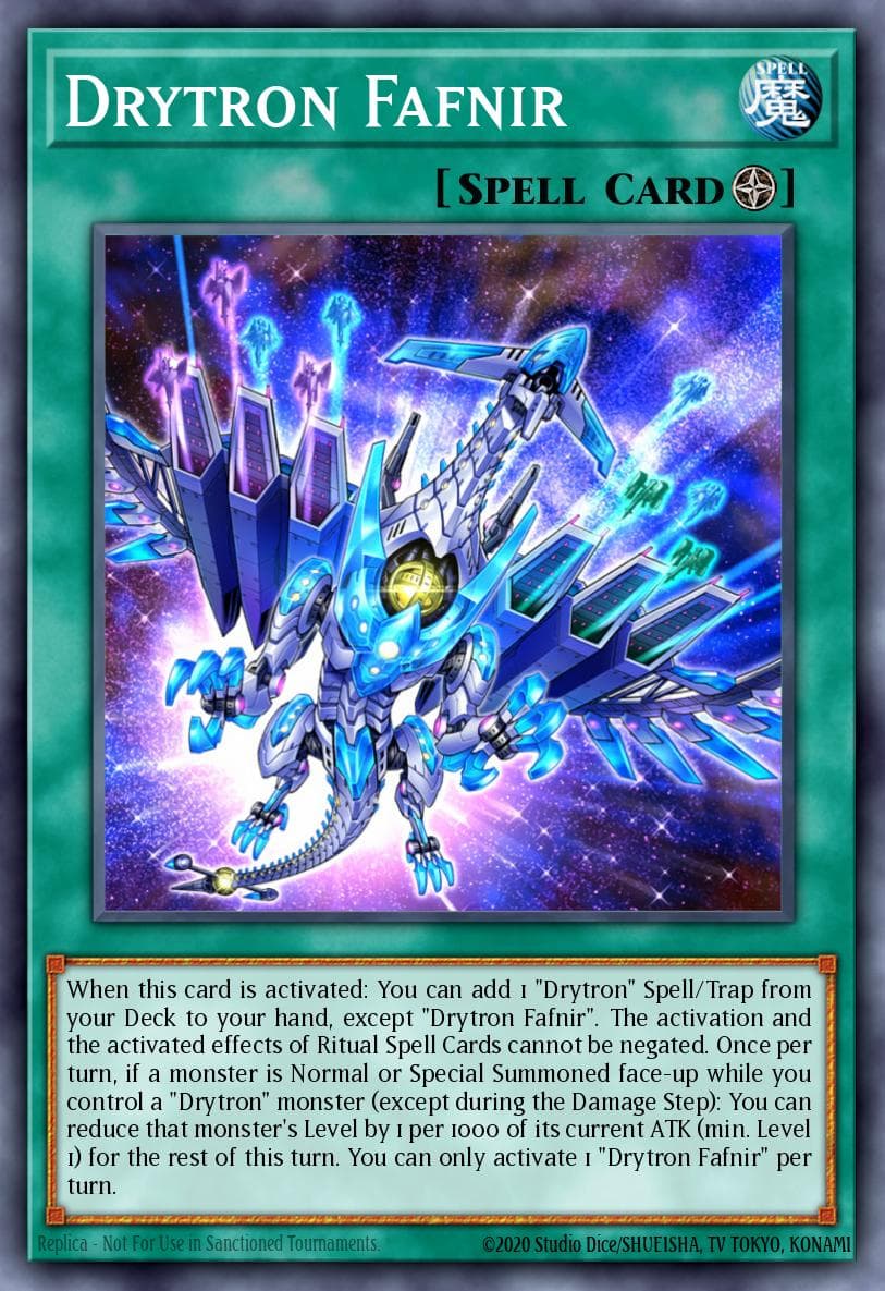 Drytron Fafnir 2020 Yu-Gi-Oh! Genesis Impact