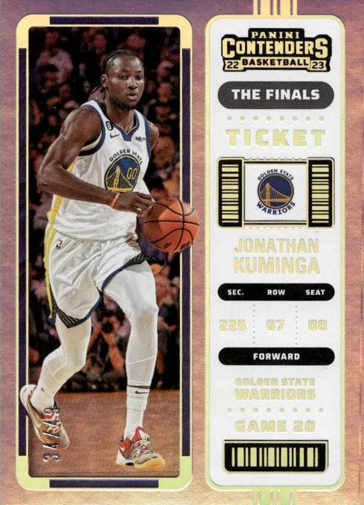 Jonathan Kuminga 2022 panini Panini Contenders