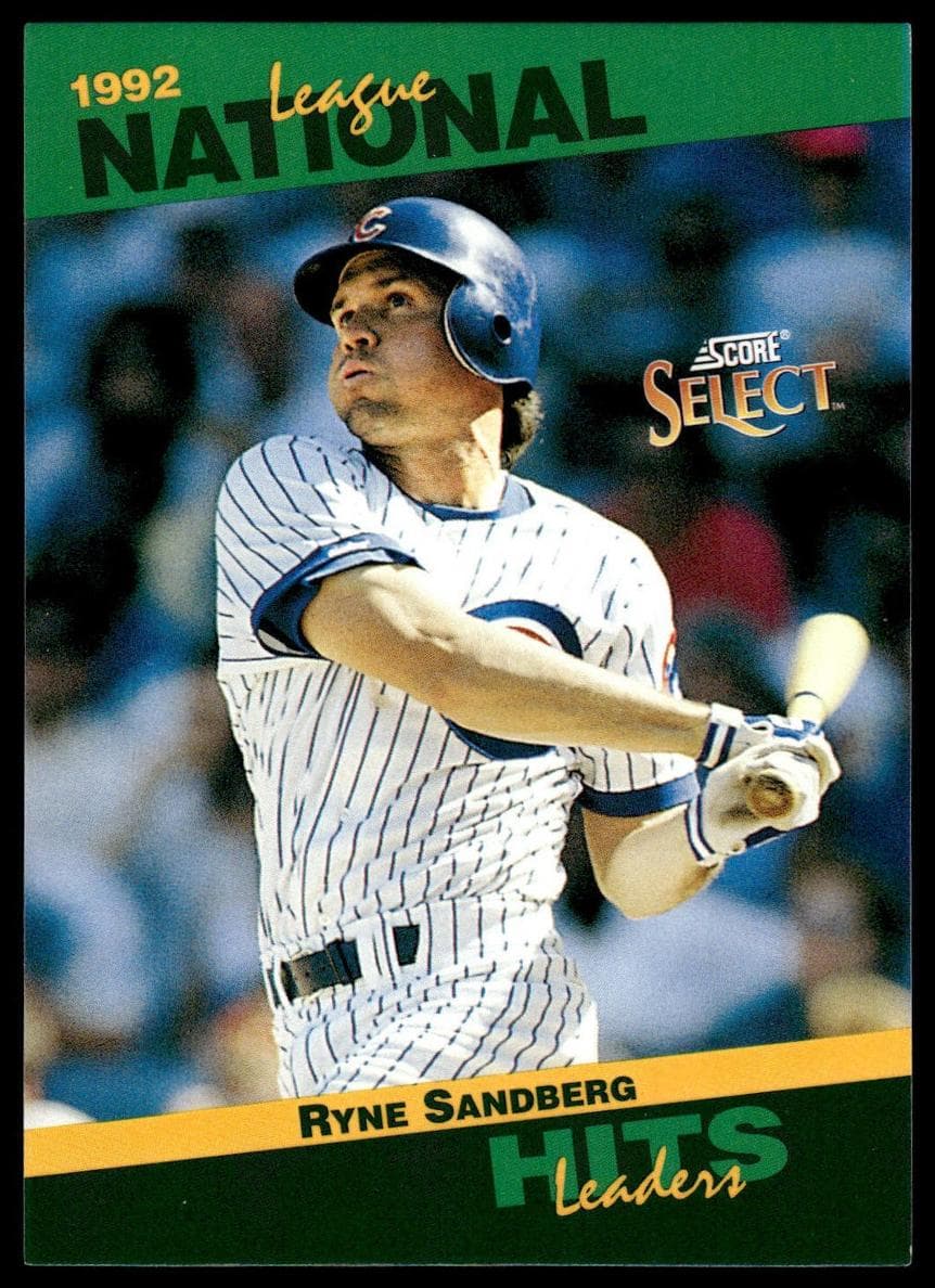 Ryne Sandberg 1993 panini Score