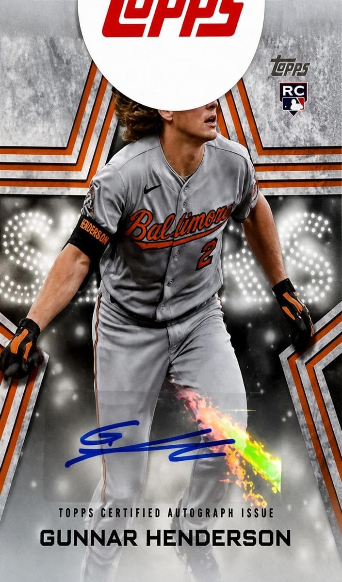 Gunnar Henderson 2023 topps Topps