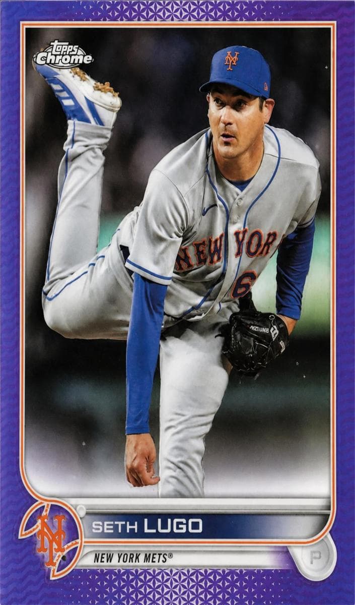 Seth Lugo 2022 topps Topps Chrome Update