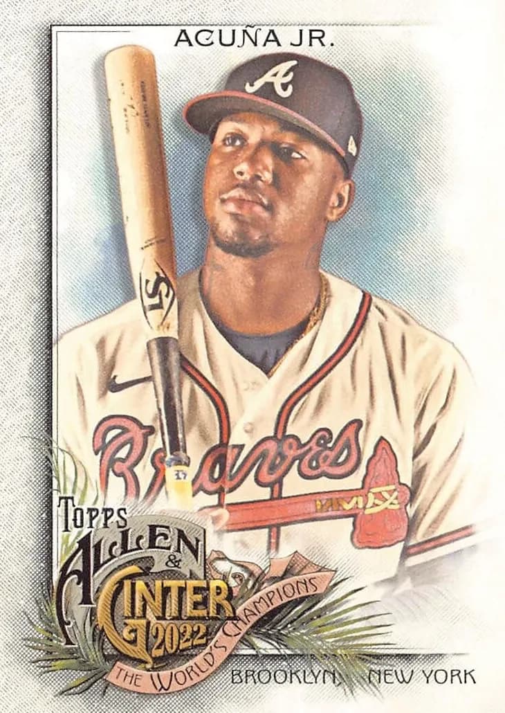 Ronald Acuña Jr. 2022 topps Topps Allen & Ginter