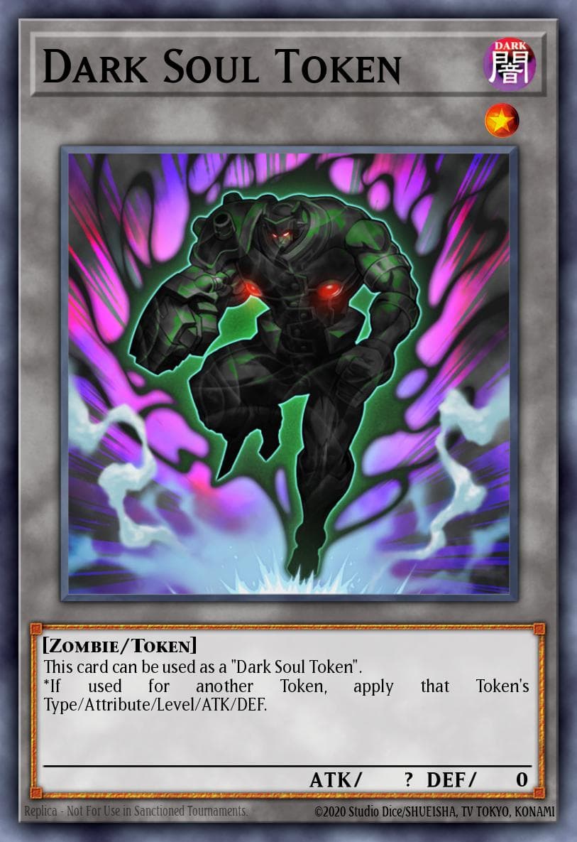 Dark Soul Token 2022 Yu-Gi-Oh! Magnificent Mavens
