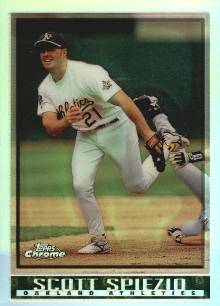 Scott Spiezio 1998 topps Topps Chrome