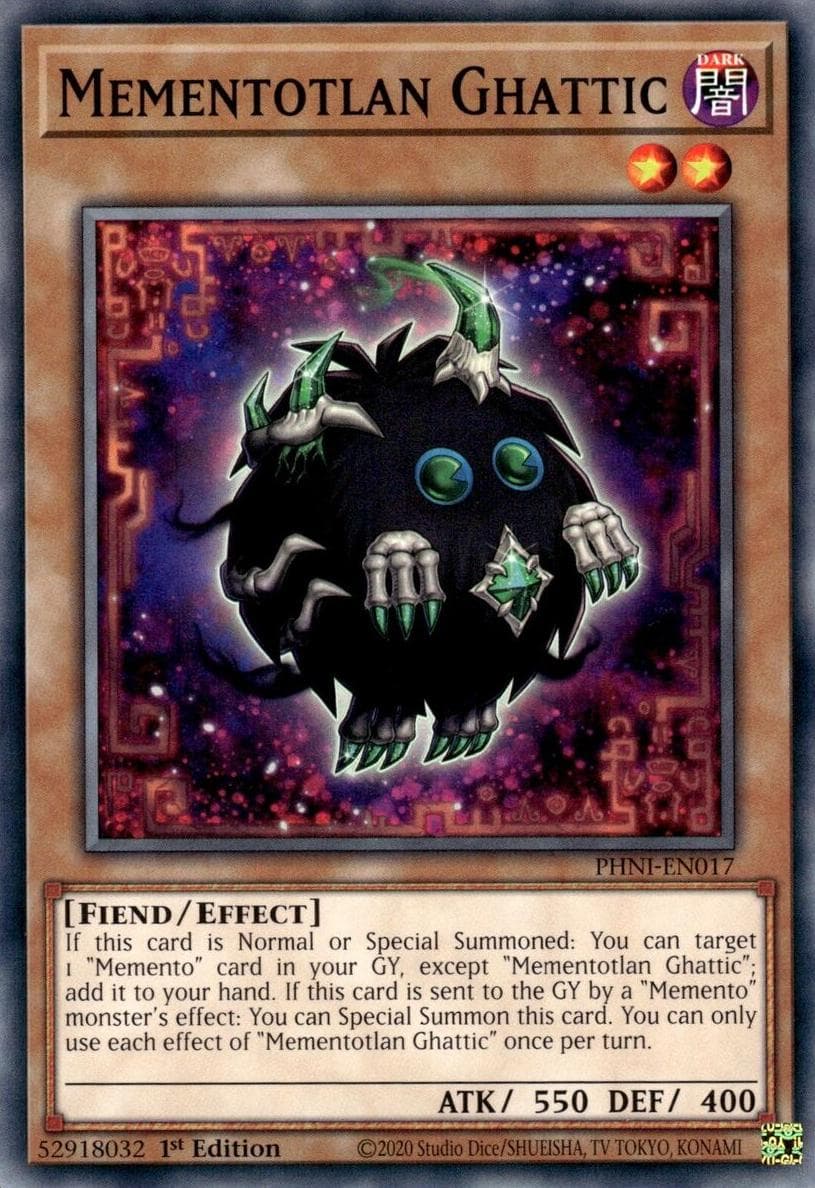 Mementotlan Ghattic 2024 Yu-Gi-Oh! Phantom Nightmare