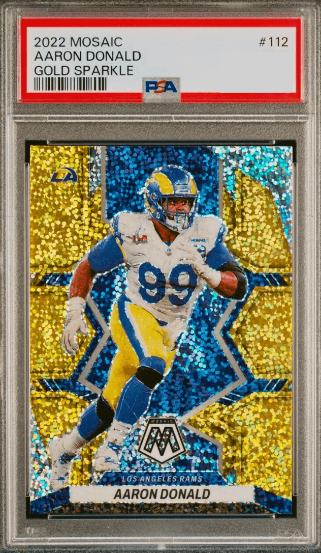 Aaron Donald 2022 panini Panini Mosaic