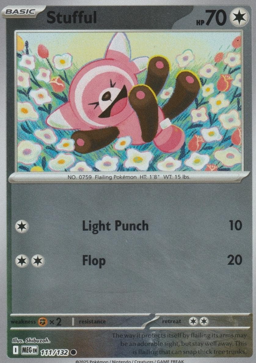 Stufful trading card