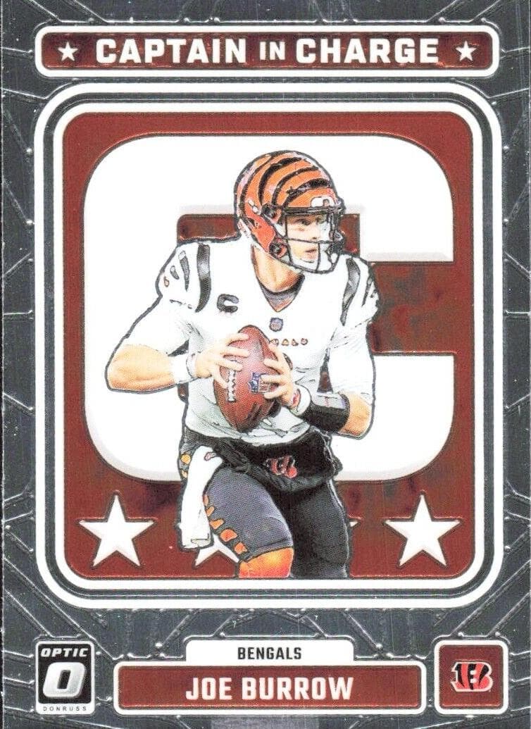 Joe Burrow 2023 panini Panini Donruss Optic