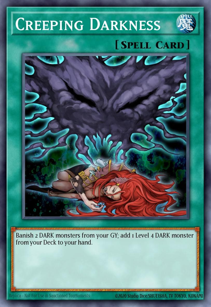 Creeping Darkness 2016 Yu-Gi-Oh! Destiny Soldier
