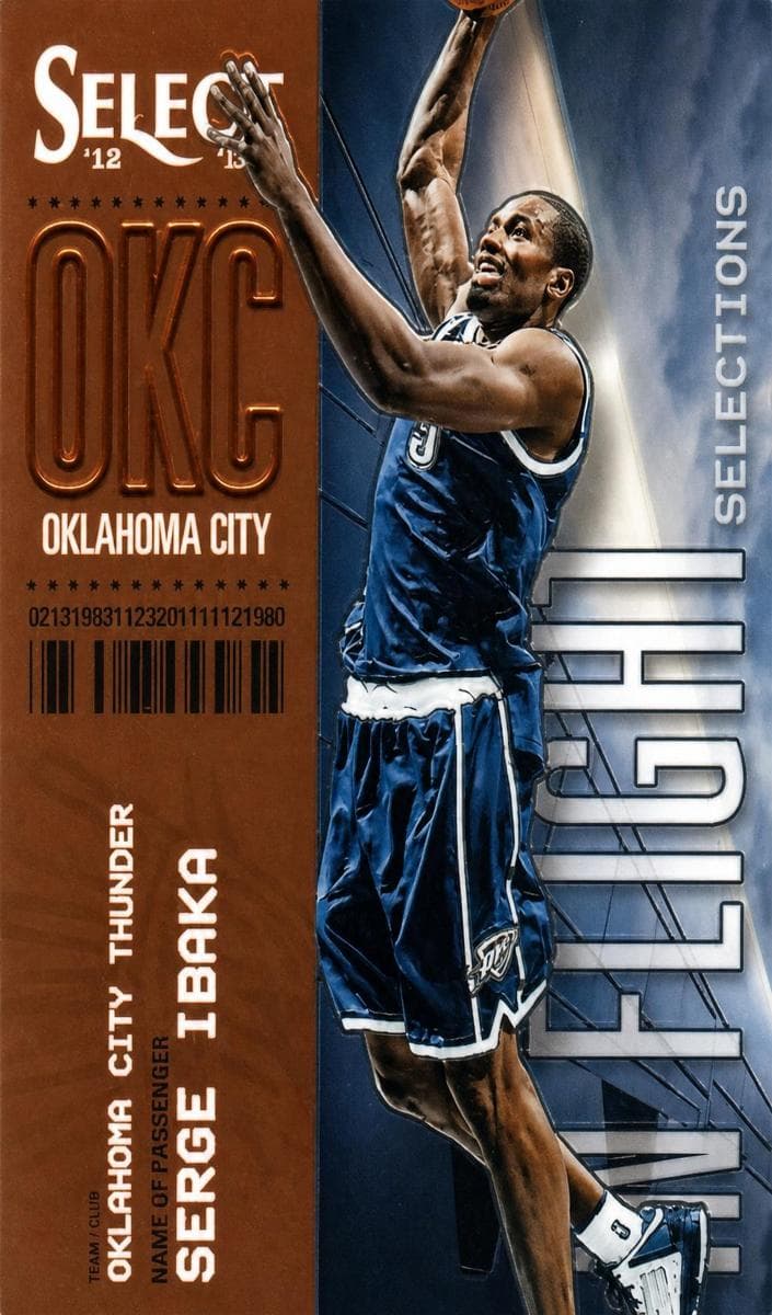 Serge Ibaka 2012 panini