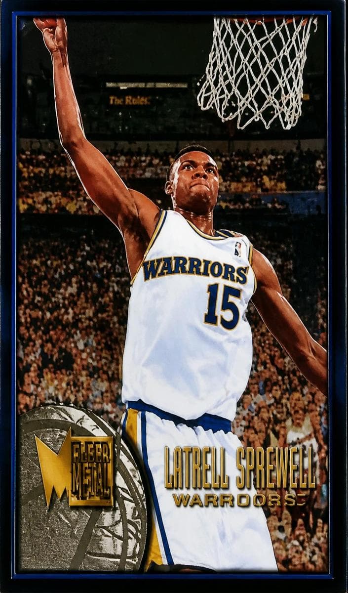 Latrell Sprewell 1995 unknown Metal
